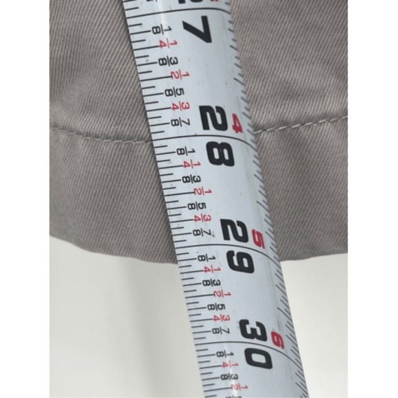 J. Crew Chino Pants Men's Size 32 x 30 Gray Beige Straight‎ Leg - Picture 4 of 9